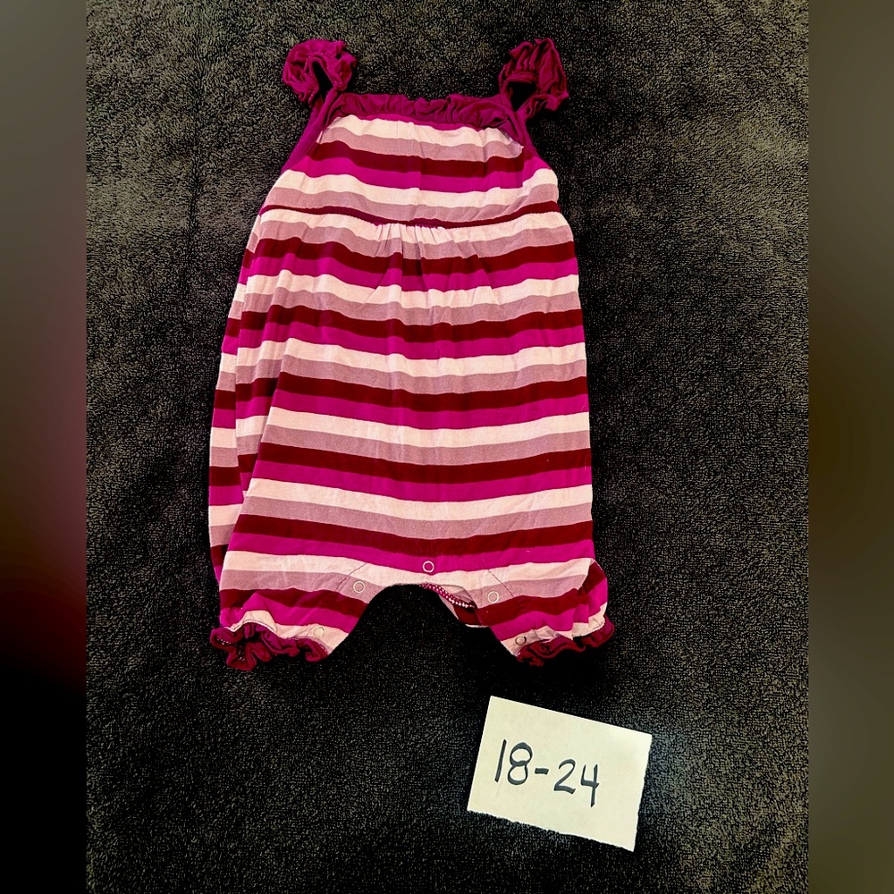 12-18 Kickee Pants Romper NWOT